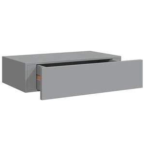 vidaXL sz&uuml;rke falra szerelhető fi&oacute;kos polc 40 x 23,5 x 10 cm