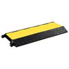 vidaXL 3 csatorn&aacute;s gumi k&aacute;beltapos&oacute; 93 cm