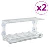 vidaXL 2 db akril ablaketető 30 x 12 x 15 cm