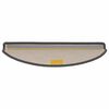 vidaXL 15 db bézs és szürke félkör alakú lépcsőszőnyeg 65 x 21 x 4 cm, nagy