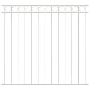 vidaXL Ker&iacute;t&eacute;selem ASSEN 163 x 150 cm Ac&eacute;l Feh&eacute;r