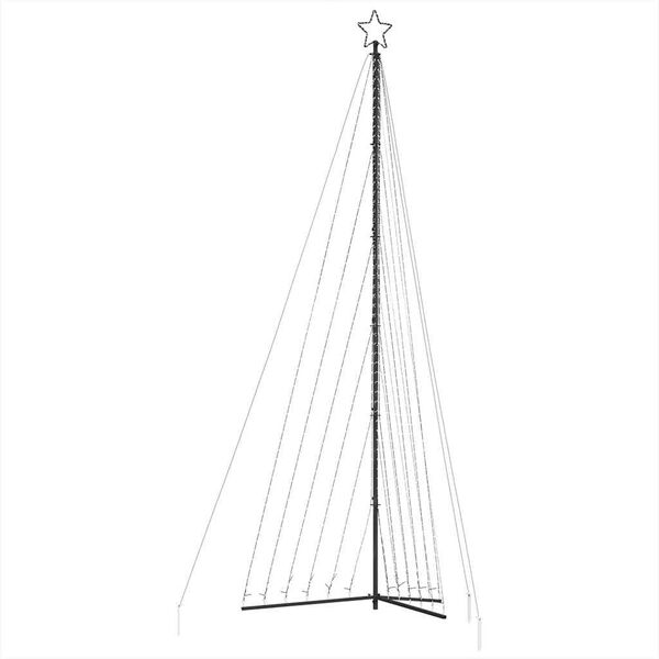 vidaXL meleg fehér LED karácsonyfa 789 LED 476 cm