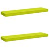 vidaXL 2 darabos padp&aacute;rna VUGHT 2 pcs 100% poli&eacute;szter F&eacute;nyes z&ouml;ld