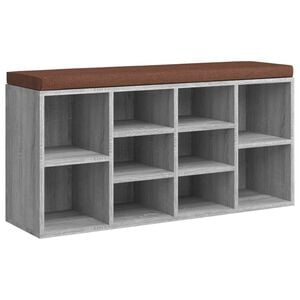 vidaXL sz&uuml;rke sonoma sz&iacute;nű cipőt&aacute;rol&oacute; pad 103 x 30 x 48 cm