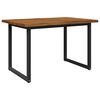 vidaXL &Eacute;lő &eacute;lű &eacute;tkezőasztal 120 x 80 x 75 cm T&ouml;m&ouml;r Ak&aacute;cfa