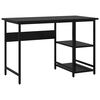 vidaXL fekete MDF &eacute;s f&eacute;m sz&aacute;m&iacute;t&oacute;g&eacute;pasztal 105 x 50 x 72 cm