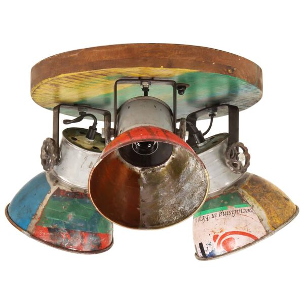 vidaXL t&ouml;bbsz&iacute;nű ipari mennyezeti l&aacute;mpa 42 x 25 cm E27