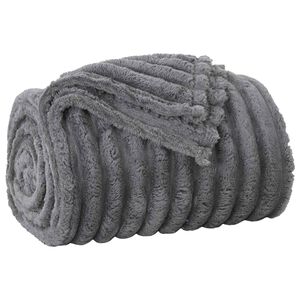 vidaXL Pl&eacute;d S&ouml;t&eacute;tsz&uuml;rke 240 x 220 cm 1.36 kg Gyapj&uacute;