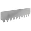 vidaXL Fűszeg&eacute;lyez&eacute;s 10 pcs 103 x 30 cm f&eacute;m Ez&uuml;st