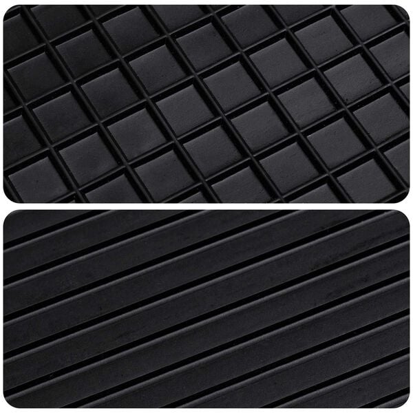 vidaXL Aut&oacute;szőnyeg Fekete CITROEN JUMPER 2006-hoz illik Gumi