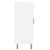 vidaXL feh&eacute;r szerelt fa t&aacute;lal&oacute;szekr&eacute;ny 69,5 x 34 x 90 cm