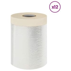 vidaXL Ragaszt&oacute;s Porsz&iacute;v&oacute;lepedő 12 db &Aacute;tl&aacute;tsz&oacute; 30 x 3300 cm HDPE