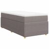 vidaXL t&oacute;psz&iacute;nű sz&ouml;vet rug&oacute;s &aacute;gy matraccal 100 x 200 cm