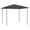 vidaXL antracitsz&uuml;rke pavilon 3 x 3 x 2,6 m 160 g/m&sup2;