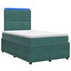 vidaXL LED Boxspring &Aacute;gy Mattal S&ouml;t&eacute;tz&ouml;ld 120 x 200 cm B&aacute;rsony
