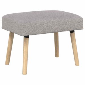 vidaXL pad Egysz&iacute;nű Vil&aacute;gossz&uuml;rke 60 x 40 x 45 cm Boucl&eacute;