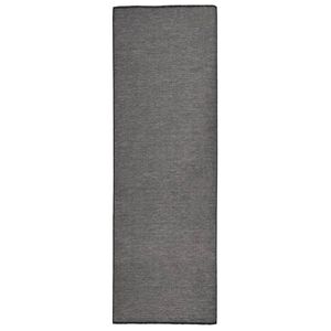 vidaXL sz&uuml;rke lapos sz&ouml;v&eacute;sű k&uuml;lt&eacute;ri szőnyeg 80 x 250 cm