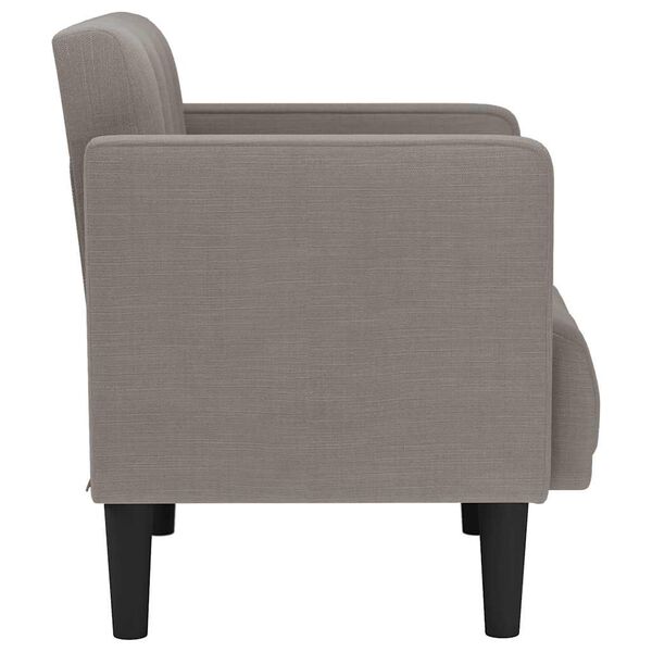 vidaXL t&oacute;psz&iacute;nű sz&ouml;vet loveseat kanap&eacute; 111 cm