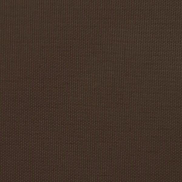 vidaXL barna háromszögű oxford-szövet napvitorla 3 x 3 x 3 m