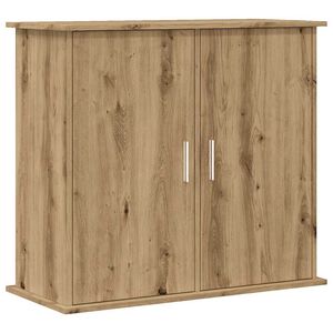 vidaXL k&eacute;zműves t&ouml;lgyfa akv&aacute;rium&aacute;llv&aacute;ny 81 x 36 x 73 cm r&eacute;tegelt f&aacute;b&oacute;l