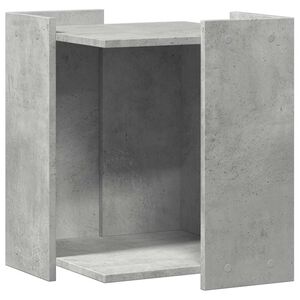 vidaXL betonsz&uuml;rke szerelt fa macskaalomdoboz 42 x 42 x 51 cm