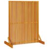 vidaXL Mag&aacute;nszf&eacute;ra K&eacute;pernyő Barna 79,5 x 50 x 110 cm T&ouml;m&ouml;r Ak&aacute;cfa
