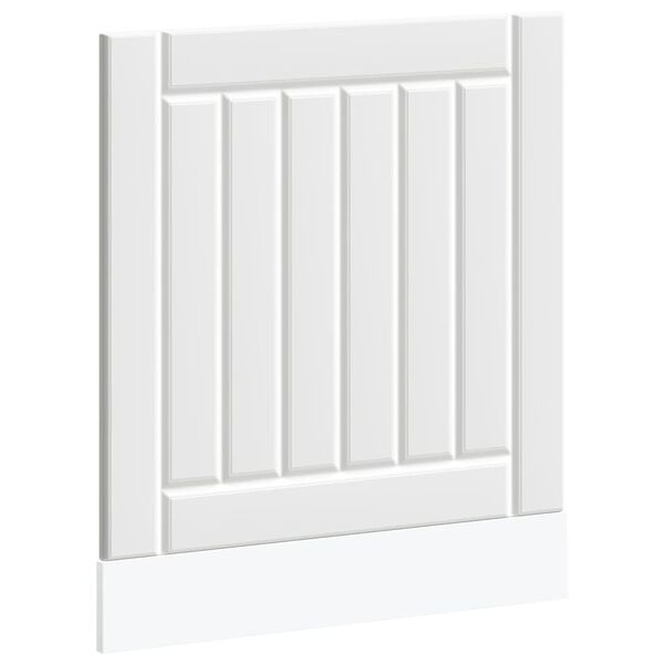 vidaXL mosogatógép panel Lucca fehér színű fából készült műfa