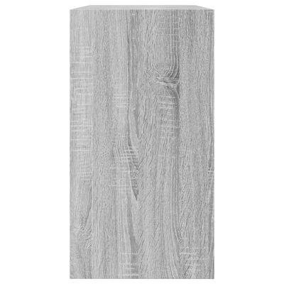 vidaXL szürke sonoma színű szerelt fa cipőszekrény 80 x 34 x 63 cm