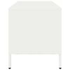 vidaXL fehér hidegen hengerelt acél TV-szekrény 101,5 x 39 x 43,5 cm