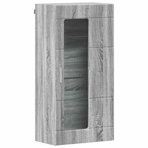 vidaXL F&aacute;b&oacute;l K&eacute;sz&uuml;lt Szekr&eacute;ny Sz&uuml;rke Sonoma 50 x 29 x 100 cm Faanyag