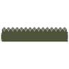 vidaXL Gyepszeg&eacute;lyek 30 db 103 x 0,05 x 22 cm Ac&eacute;l Olajz&ouml;ld
