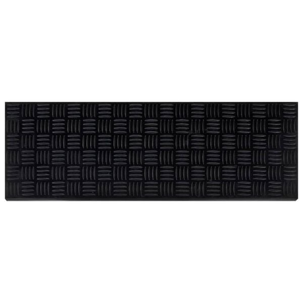 vidaXL Lépcsőfokok 10 db 25x75 cm gumival