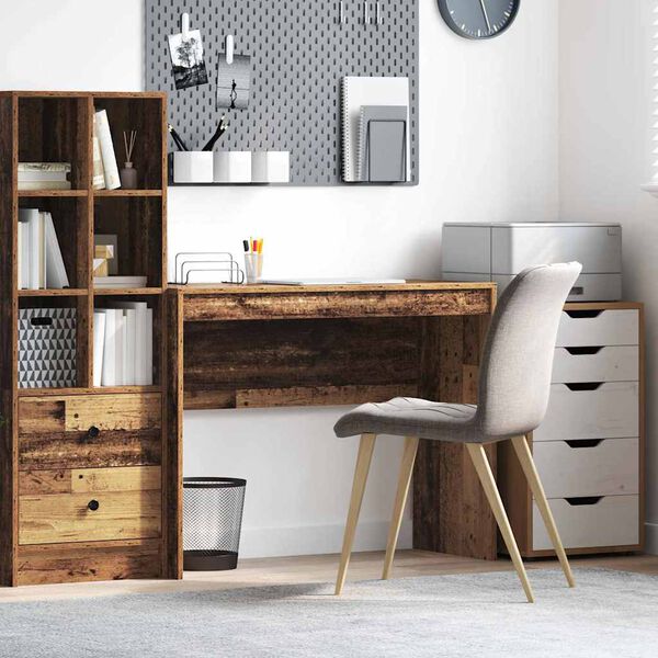 vidaXL Asztal &Ouml;reg fa 100 x 40 x 76 cm