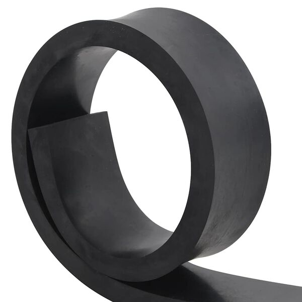 vidaXL gumiszeg&eacute;ly h&oacute;kotr&oacute;hoz fekete 80x8x2 cm