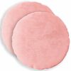 vidaXL P&aacute;rna huzat 2 pcs HEERLEN R&oacute;zsasz&iacute;n &Oslash; 30 cm Flanell