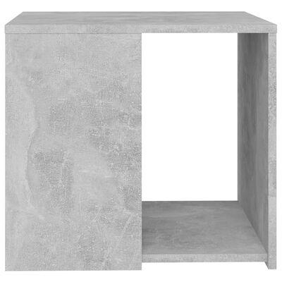 vidaXL betonszürke forgácslap kisasztal 50 x 50 x 45 cm