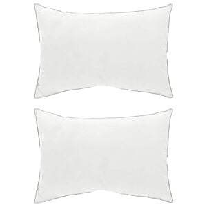 vidaXL P&aacute;rna 2 db 30 x 50 cm Ausztr&aacute;l Gyapj&uacute; Feh&eacute;r
