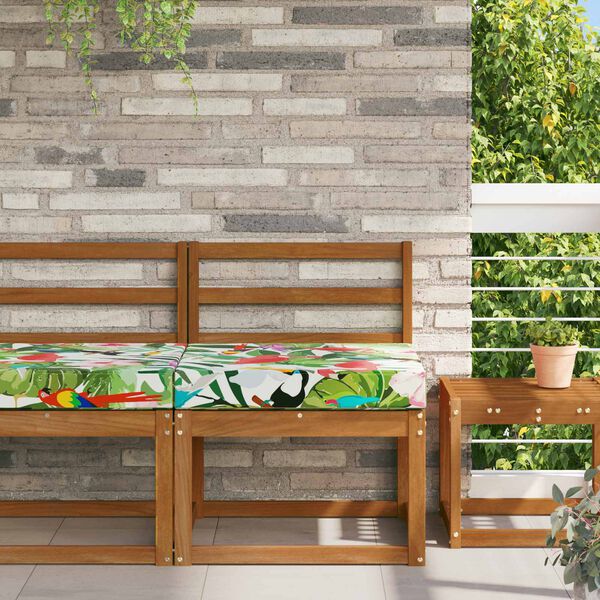 vidaXL K&uuml;lt&eacute;ri kanap&eacute; p&aacute;rna sz&iacute;nes 60 x 60 x 8 cm Poli&eacute;szter