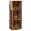 vidaXL antik fa sz&iacute;nű szerelt fa k&ouml;nyvespolc 40 x 30 x 114 cm