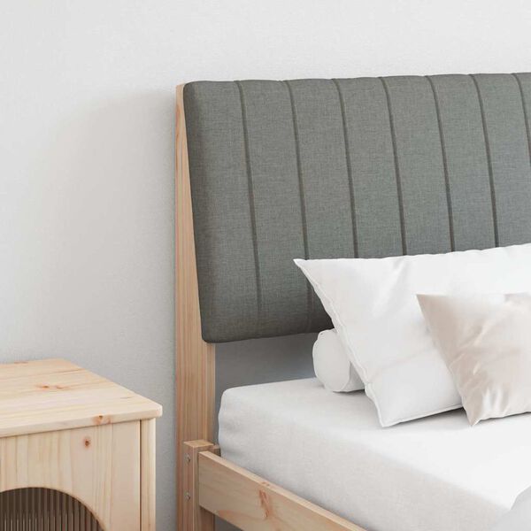 vidaXL K&aacute;rpitozott fejt&aacute;mla S&ouml;t&eacute;tsz&uuml;rke 200 cm T&ouml;m&ouml;r fenyőfa