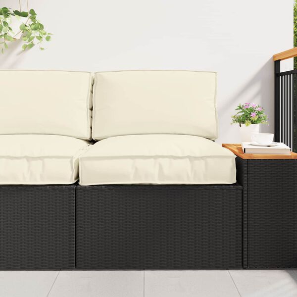 vidaXL Raklap p&aacute;rna k&eacute;szlet 2 pcs Kr&eacute;m Oxford Sz&ouml;vet