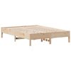 vidaXL t&ouml;m&ouml;r fenyőfa &aacute;gy matrac n&eacute;lk&uuml;l 150x200 cm