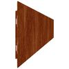vidaXL 50 db rugalmas corten ac&eacute;l gyepszeg&eacute;ly 10 x 103 cm