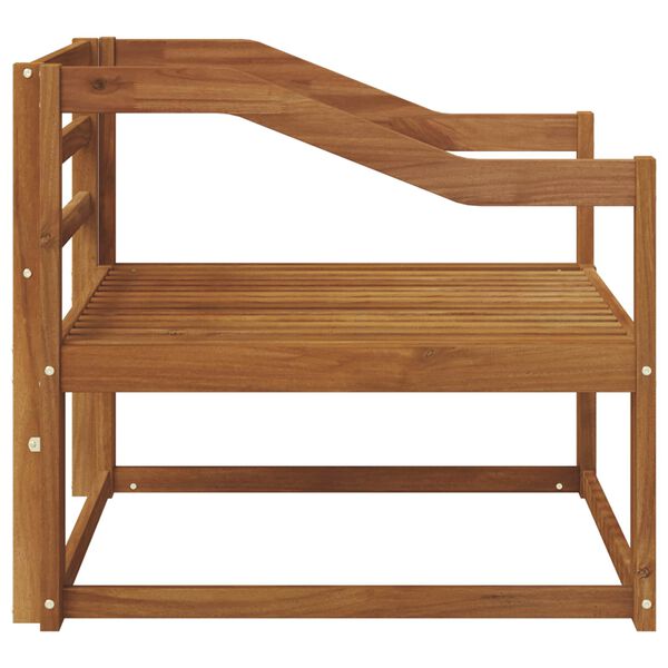 vidaXL K&uuml;lt&eacute;ri k&ouml;z&eacute;pső kanap&eacute; T&ouml;m&ouml;r Ak&aacute;cfa Term&eacute;szetes