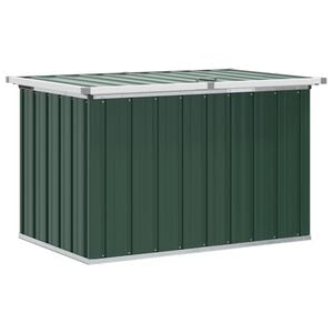 vidaXL z&ouml;ld kerti t&aacute;rol&oacute;l&aacute;da 109 x 67 x 65 cm