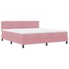 vidaXL LED Box Spring &Aacute;gy matracmal R&oacute;zsasz&iacute;n 180 x 200 cm B&aacute;rsony