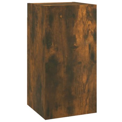 vidaXL füstös tölgy színű szerelt fa TV-szekrény 30,5 x 30 x 60 cm