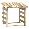 vidaXL impregn&aacute;lt fenyőfa pergola tetővel 100 x 90 x 100 cm
