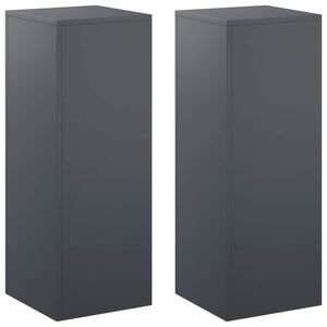 vidaXL N&ouml;v&eacute;ny&aacute;llv&aacute;ny 2 pcs Antracitsz&uuml;rke 30 x 30 x 80 cm