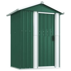 vidaXL z&ouml;ld horganyzott ac&eacute;l kerti f&eacute;szer 126x97,5x177 cm